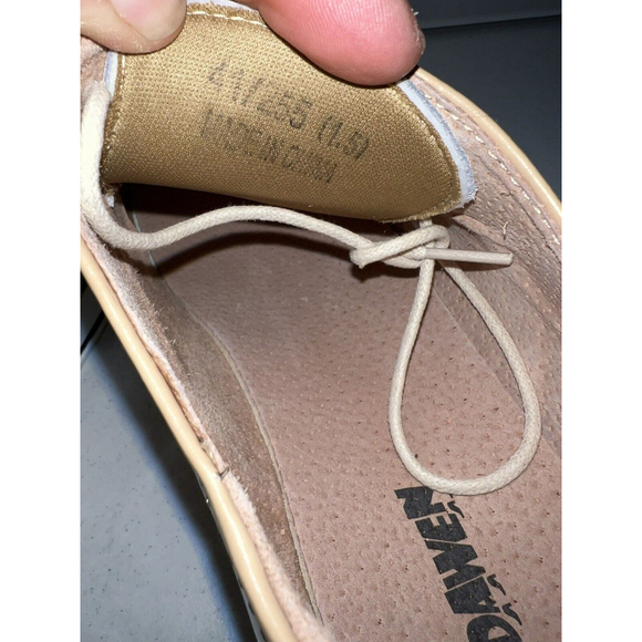 Dadawen NWT Beige Patent Wingtip Oxford Shoes Women’s Size 41 (9.5 US) - Picture 6 of 13